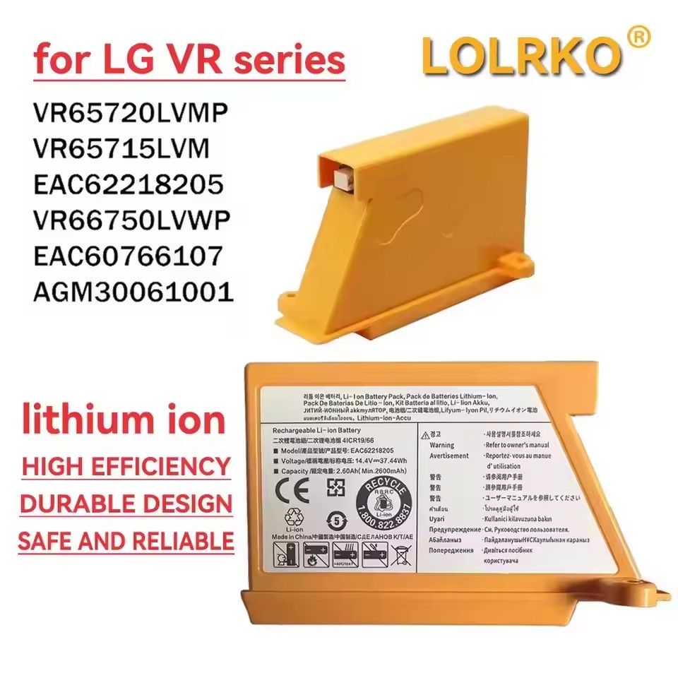 4S Lipo Battery 14.8V 6000Mah - LG EAC62218202 VR64703LVMB,VR7412RB,14.4V 리튬 이온 배터리